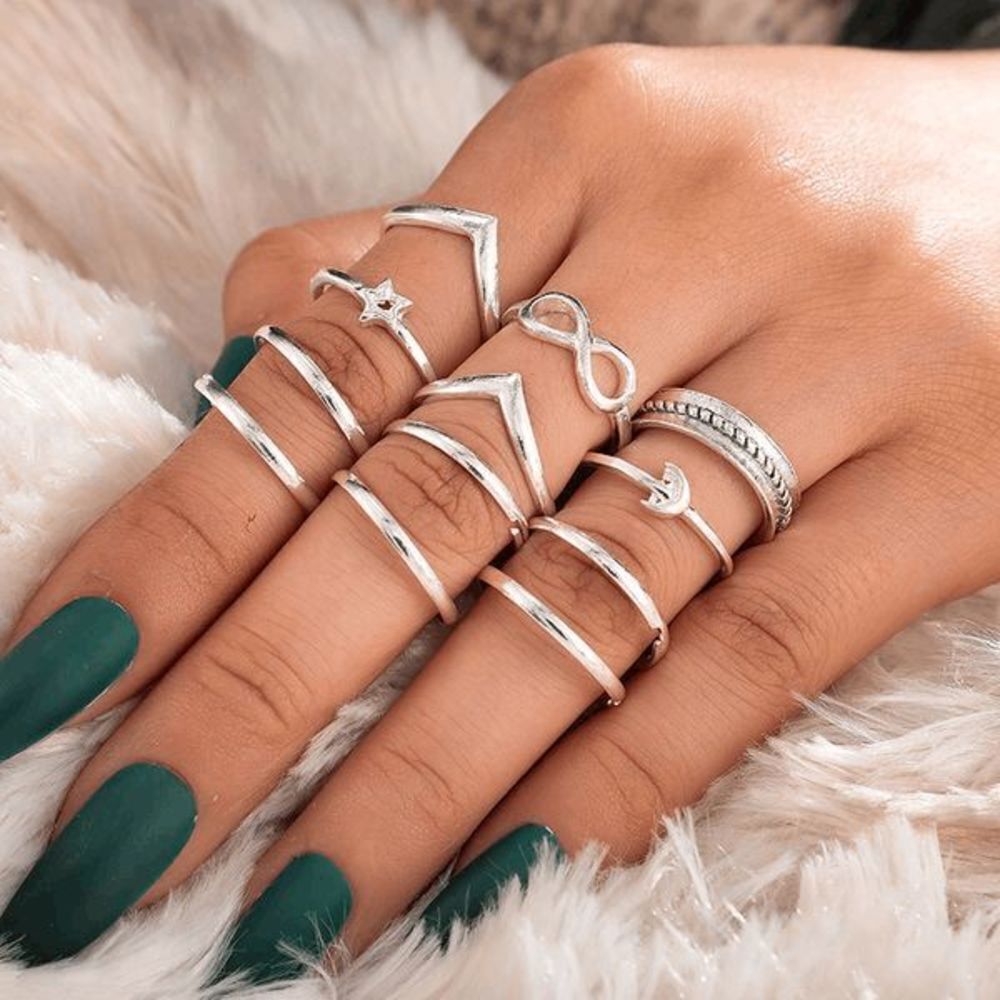 Ladies Fashion Ring Set